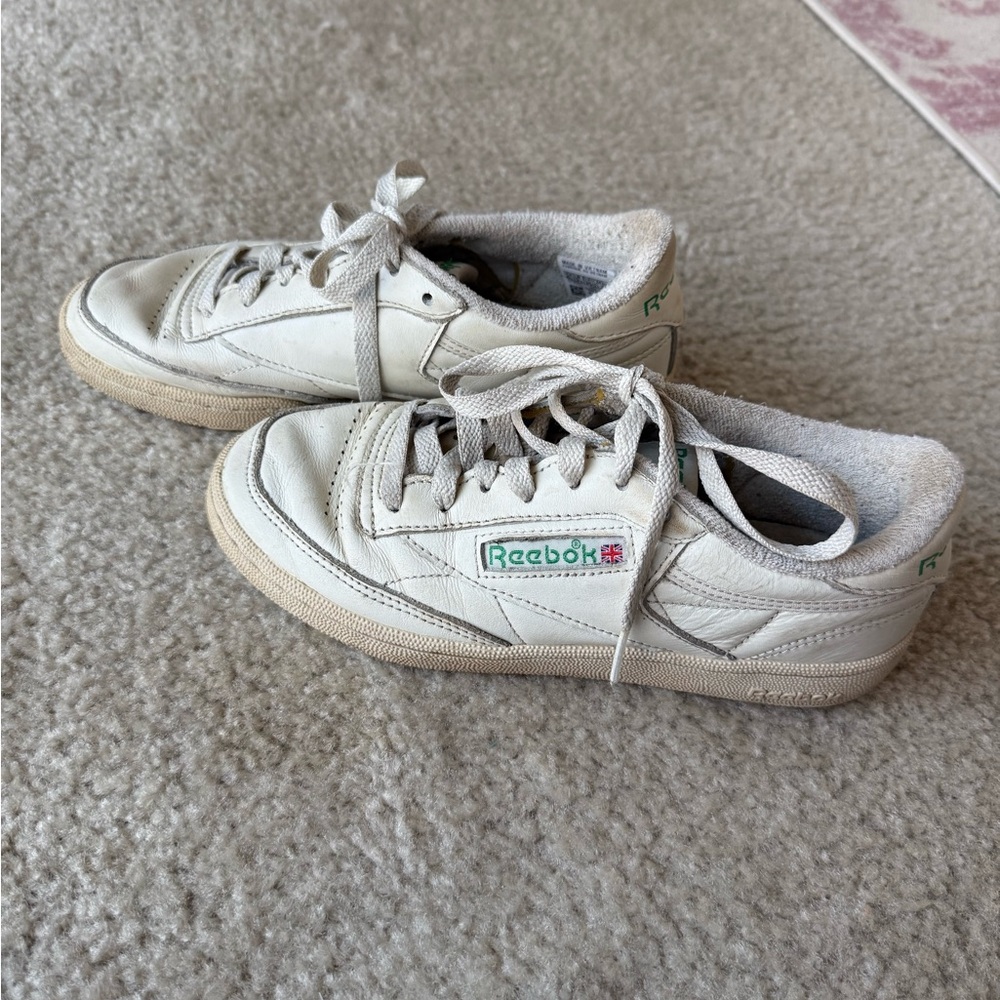 Reebok Classic White Athletic Shoes